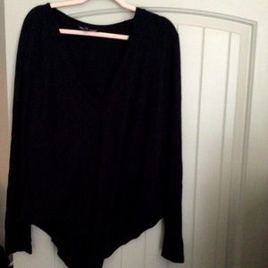 Eloquii Long-sleeve deep v Bodysuit Size 24